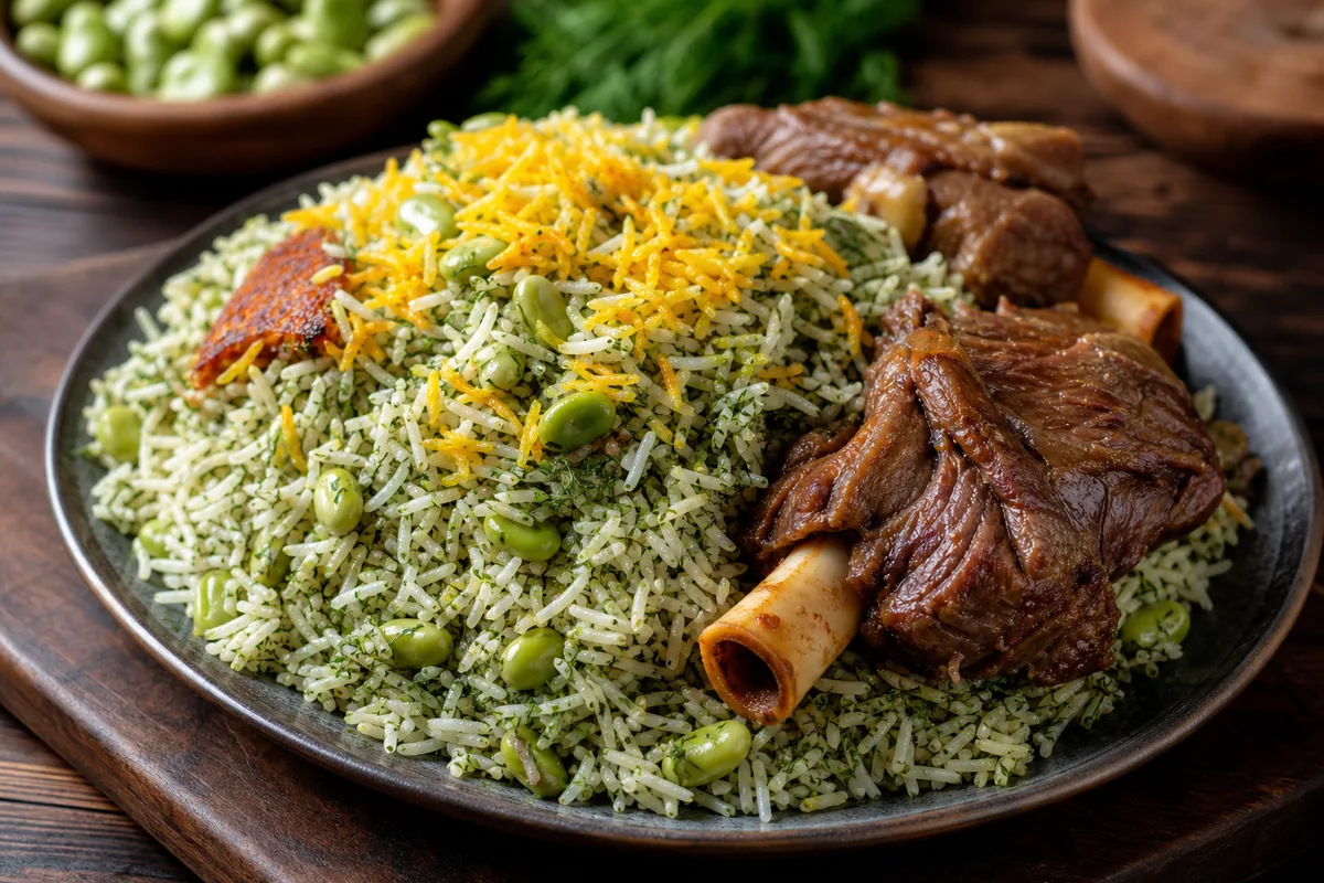 باقالی پلو؛ کالری و ارزش غذایی هر پرس