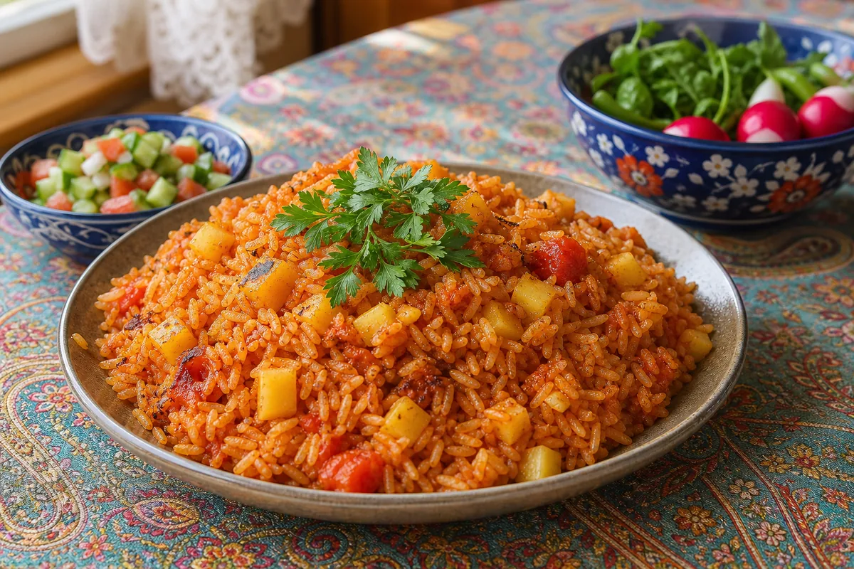 استامبولی پلو: کالری، ارزش غذایی و طرز تهیه