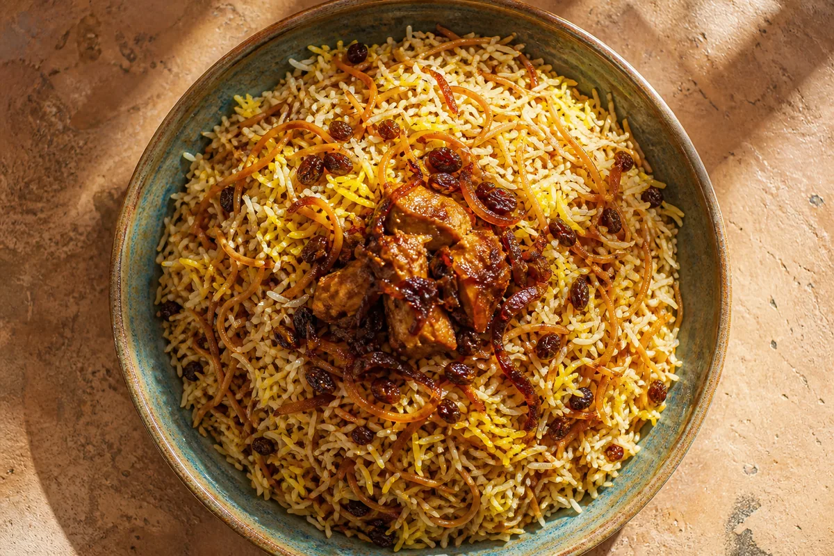 رشته پلو